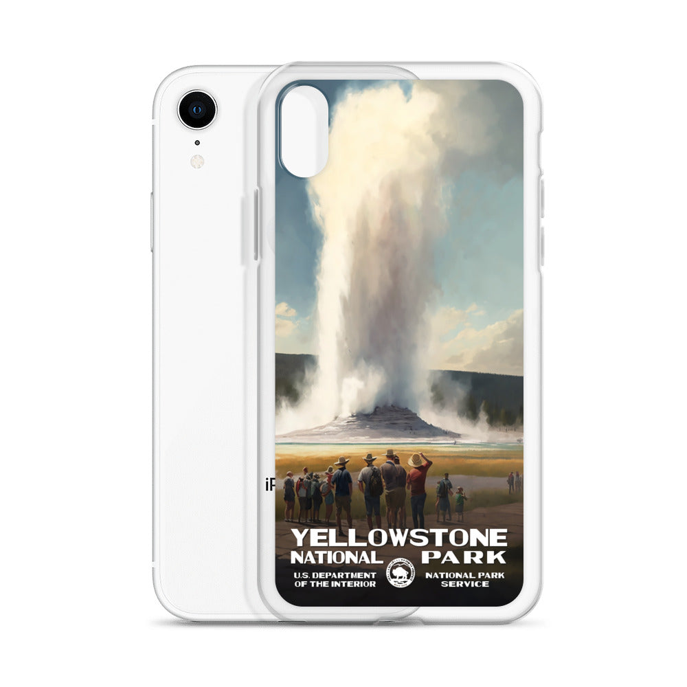 Yellowstone National Park Old Faithful iPhone® Case