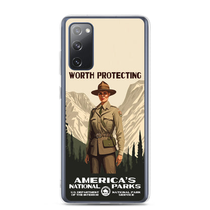 Worth Protecting Woman Samsung® Phone Case