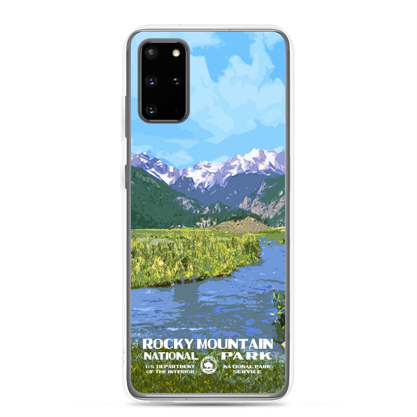 Rocky Mountain National Park Moraine Peak Samsung® Phone Case