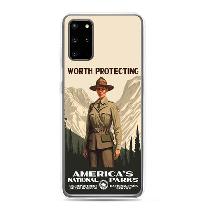 Worth Protecting Woman Samsung® Phone Case