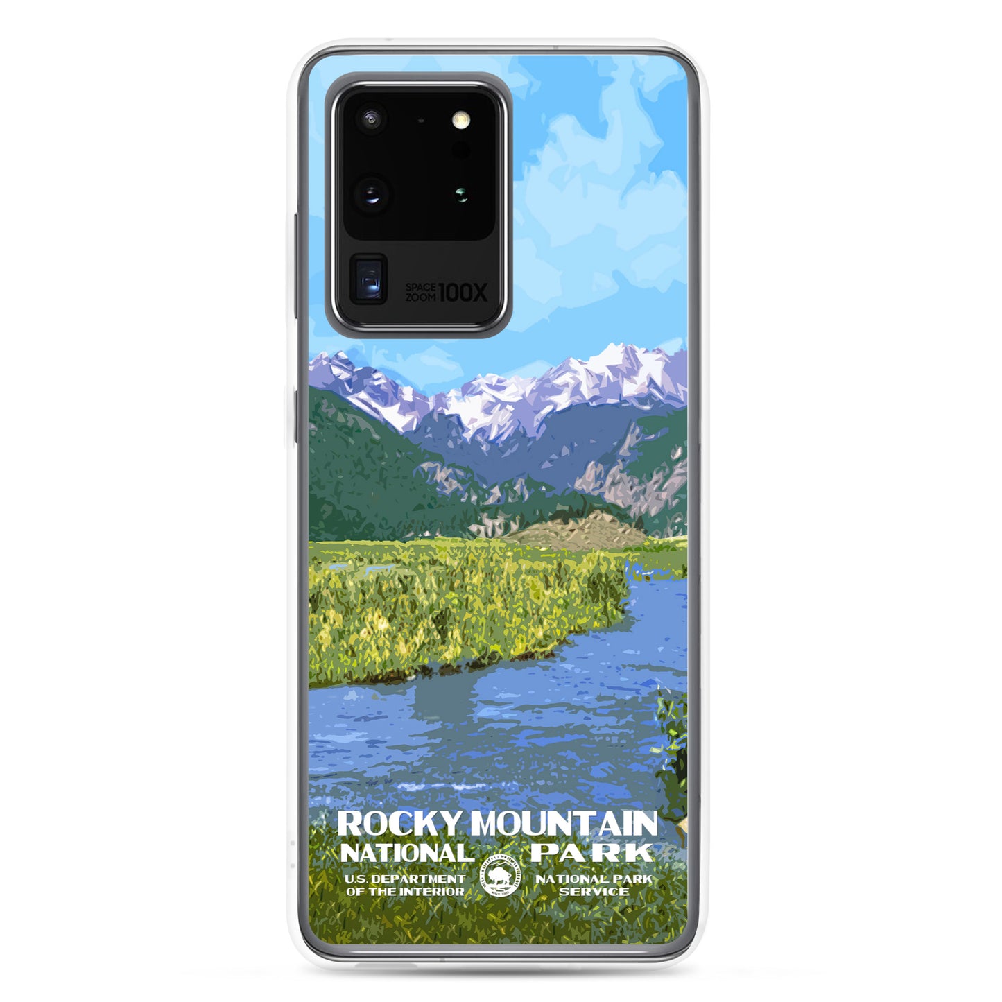 Rocky Mountain National Park Moraine Peak Samsung® Phone Case