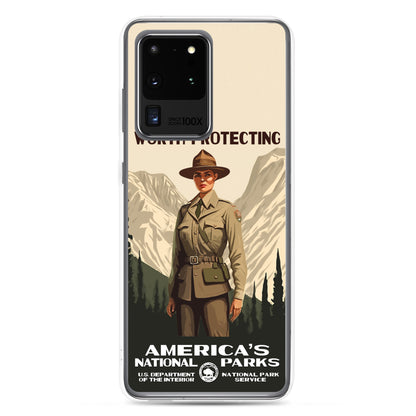 Worth Protecting Woman Samsung® Phone Case