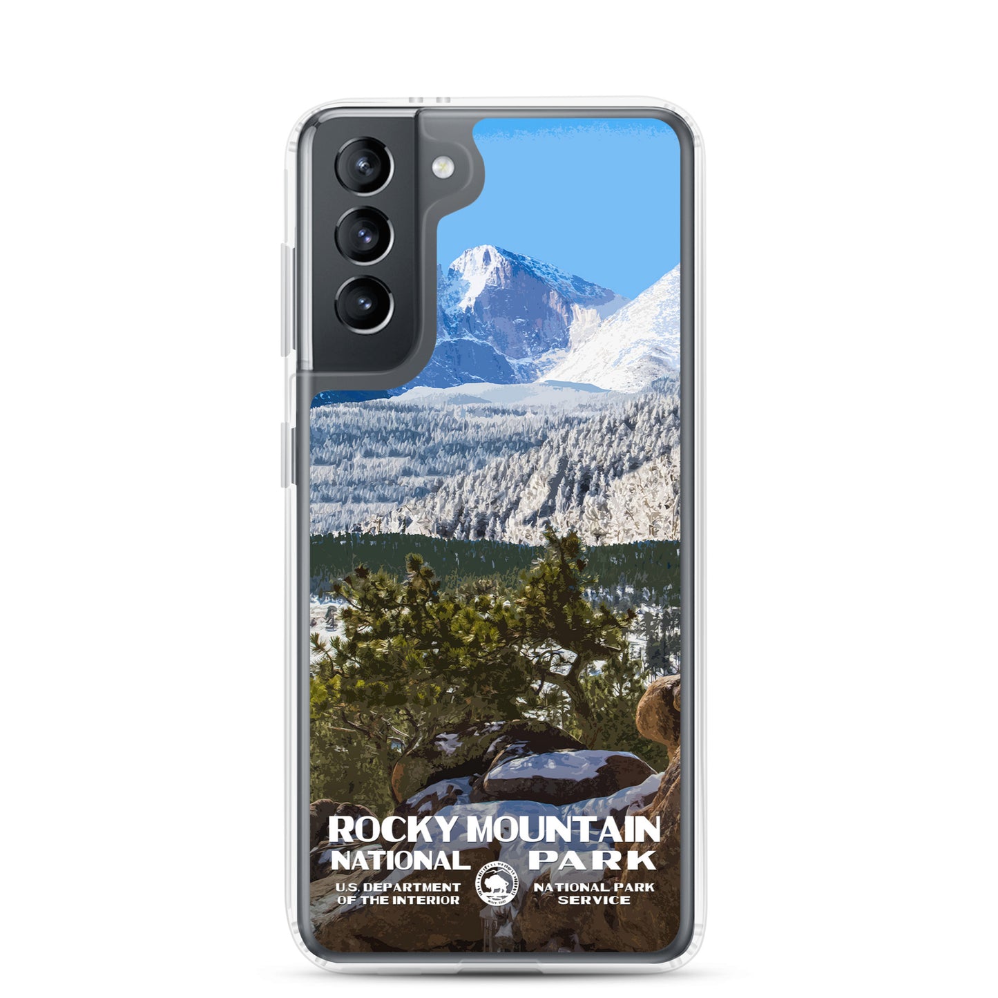 Rocky Mountain National Park Longs Peak Samsung® Phone Case
