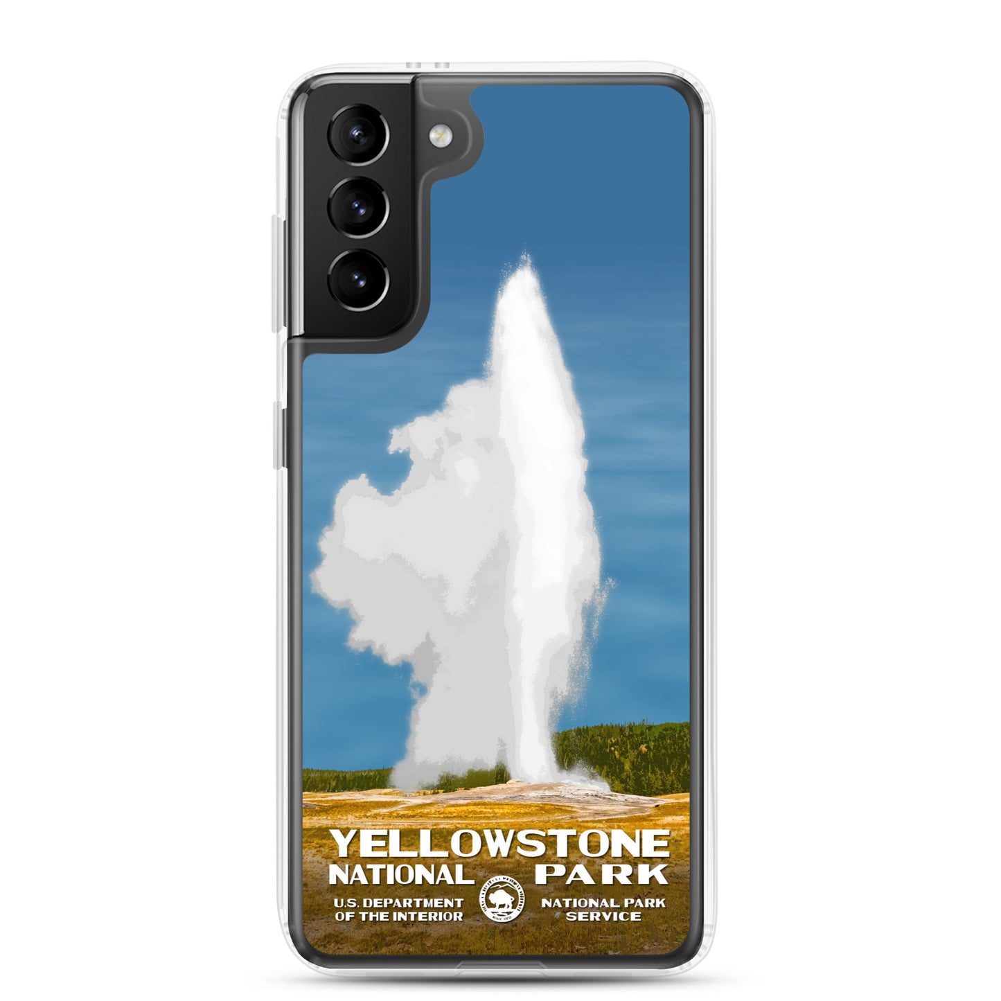 Yellowstone National Park Old Faithful Samsung® Phone Case