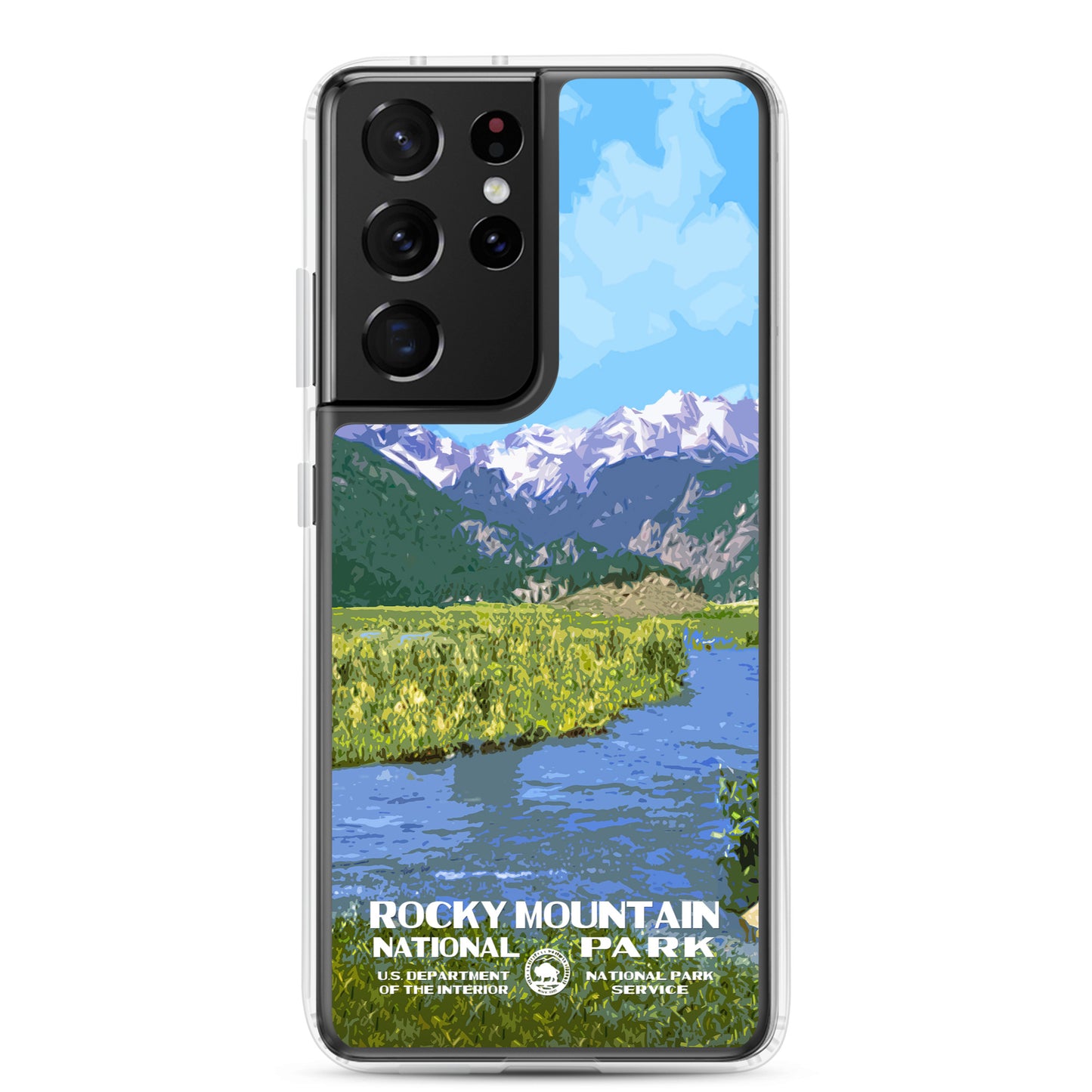 Rocky Mountain National Park Moraine Peak Samsung® Phone Case