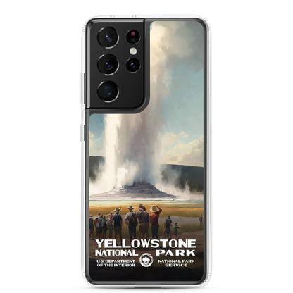 Yellowstone National Park Old Faithful Samsung® Case