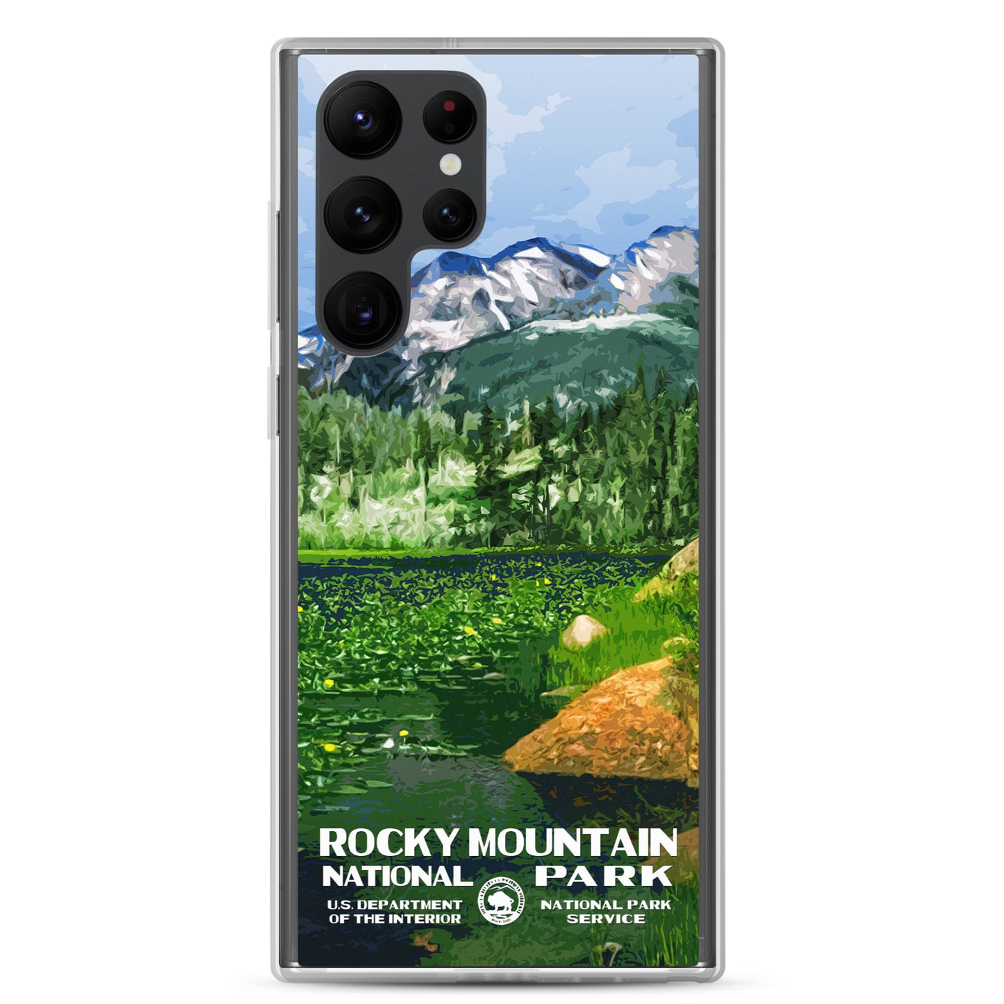 Rocky Mountain National Park Cub Lake Samsung® Phone Case