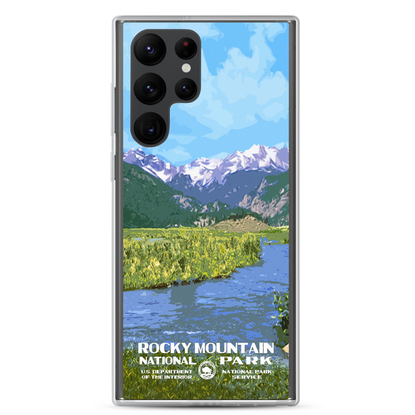 Rocky Mountain National Park Moraine Peak Samsung® Phone Case