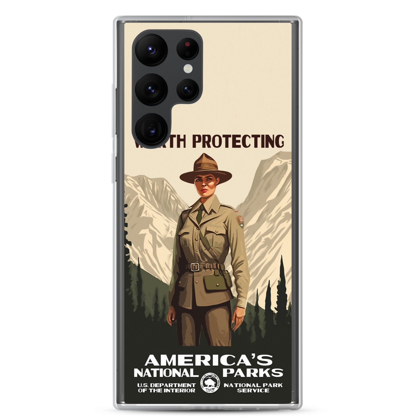 Worth Protecting Woman Samsung® Phone Case